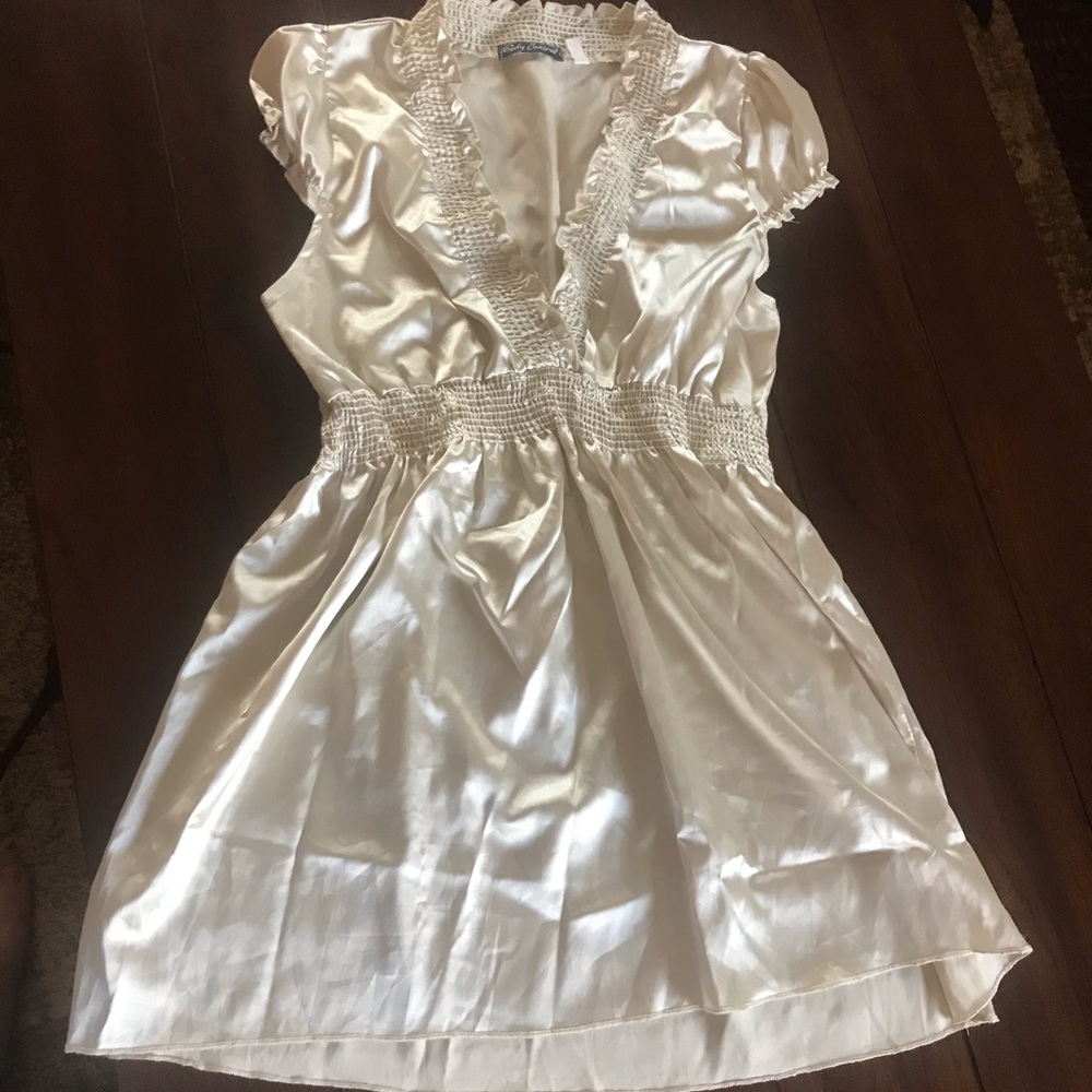 Cream colored blouse